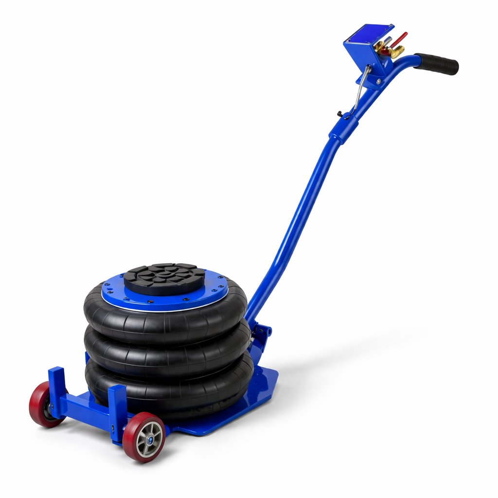 FTools – Druckluft-Wagenheber 6T, 3-stufig, fahrbar