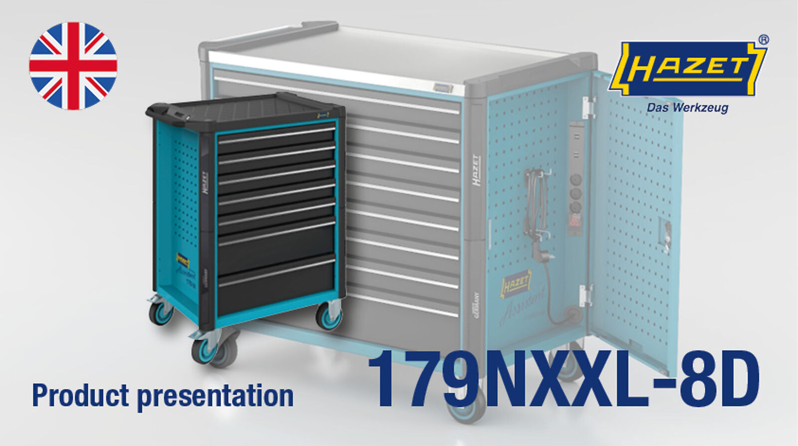 Zestaw 619 narzędzi HAZET 179NXXL-8D