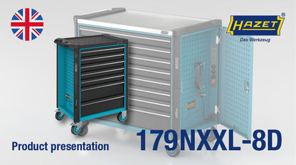 Zestaw 619 narzędzi HAZET 179NXXL-8D