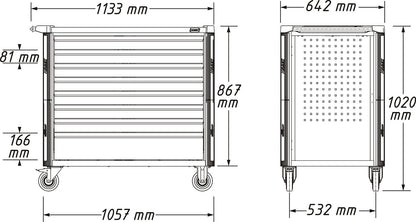 HAZET 179NXXL-8D wymiary