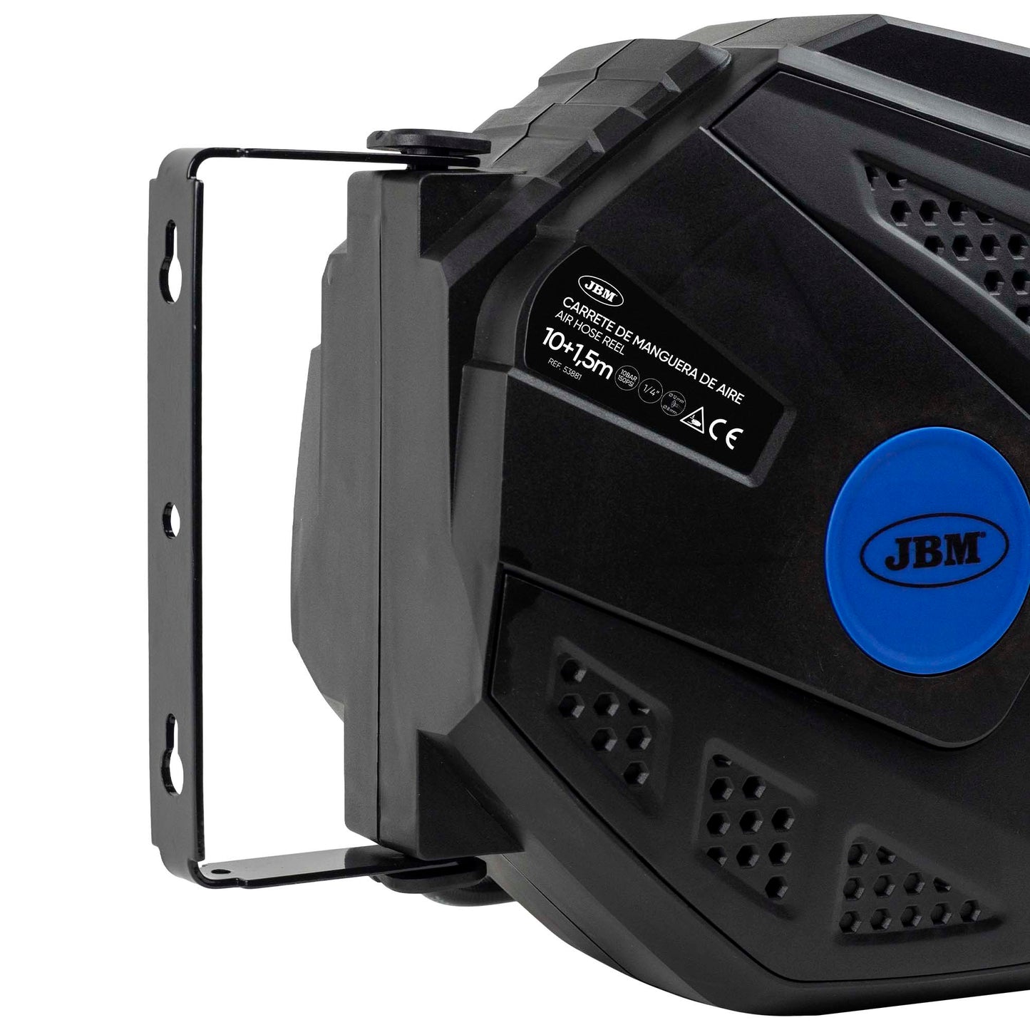 JBM Zwijadlo 10+1.5m Niebieskie - uchwyt ścienny