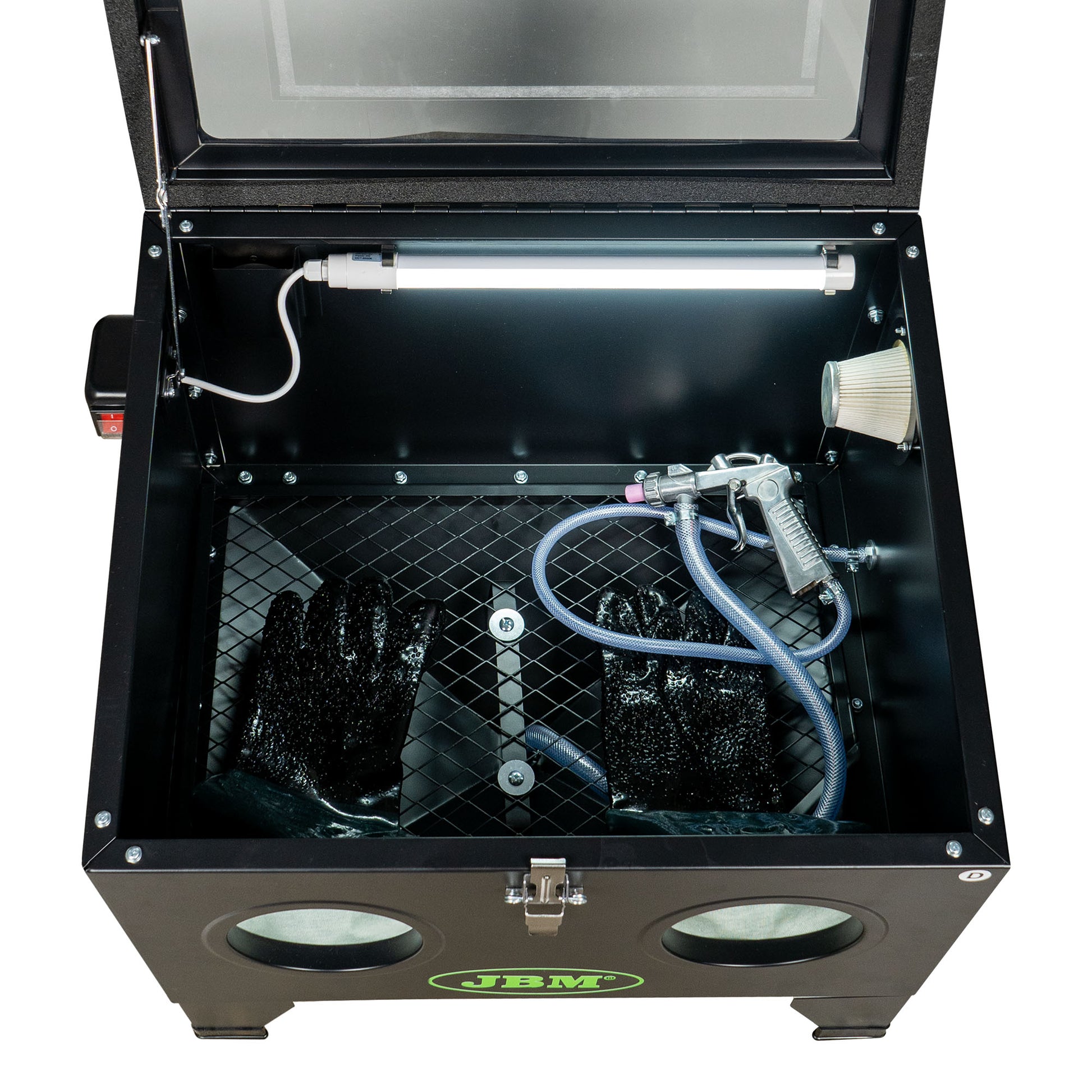 JBM Piaskarka Kabinowa 90L - panel