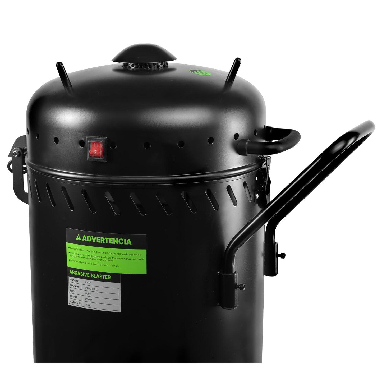 JBM Maszyna do Piaskowania z Systemem Ssącym i Próżniowym 17L — 1200W