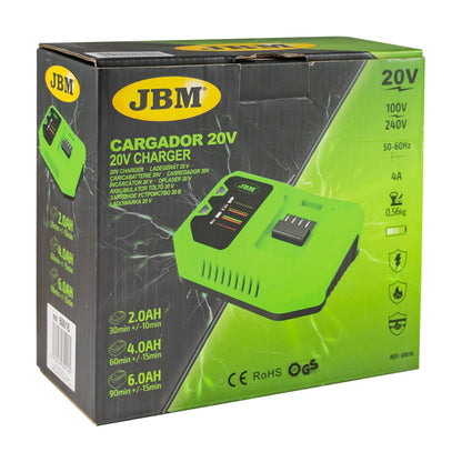 JBM Ładowarka Akumulatorów 20V 4A
