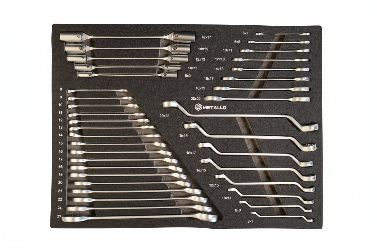Metallo – Carro de taller V7 edition con equipamiento de 370 piezas
