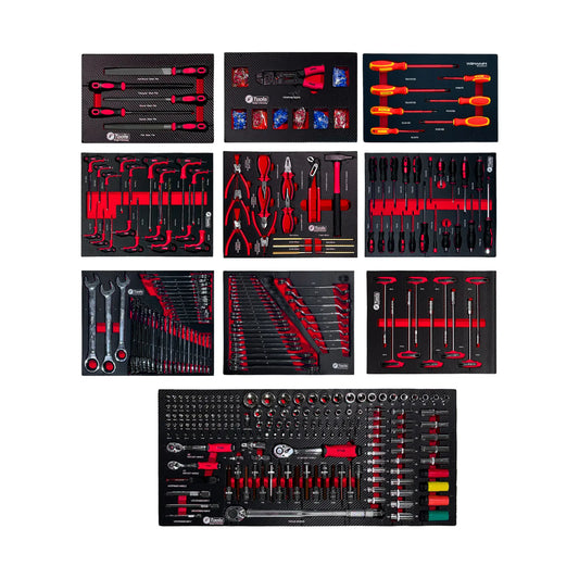 FTools 10/12 — komplet wkładek narzędziowych, 473 elementy