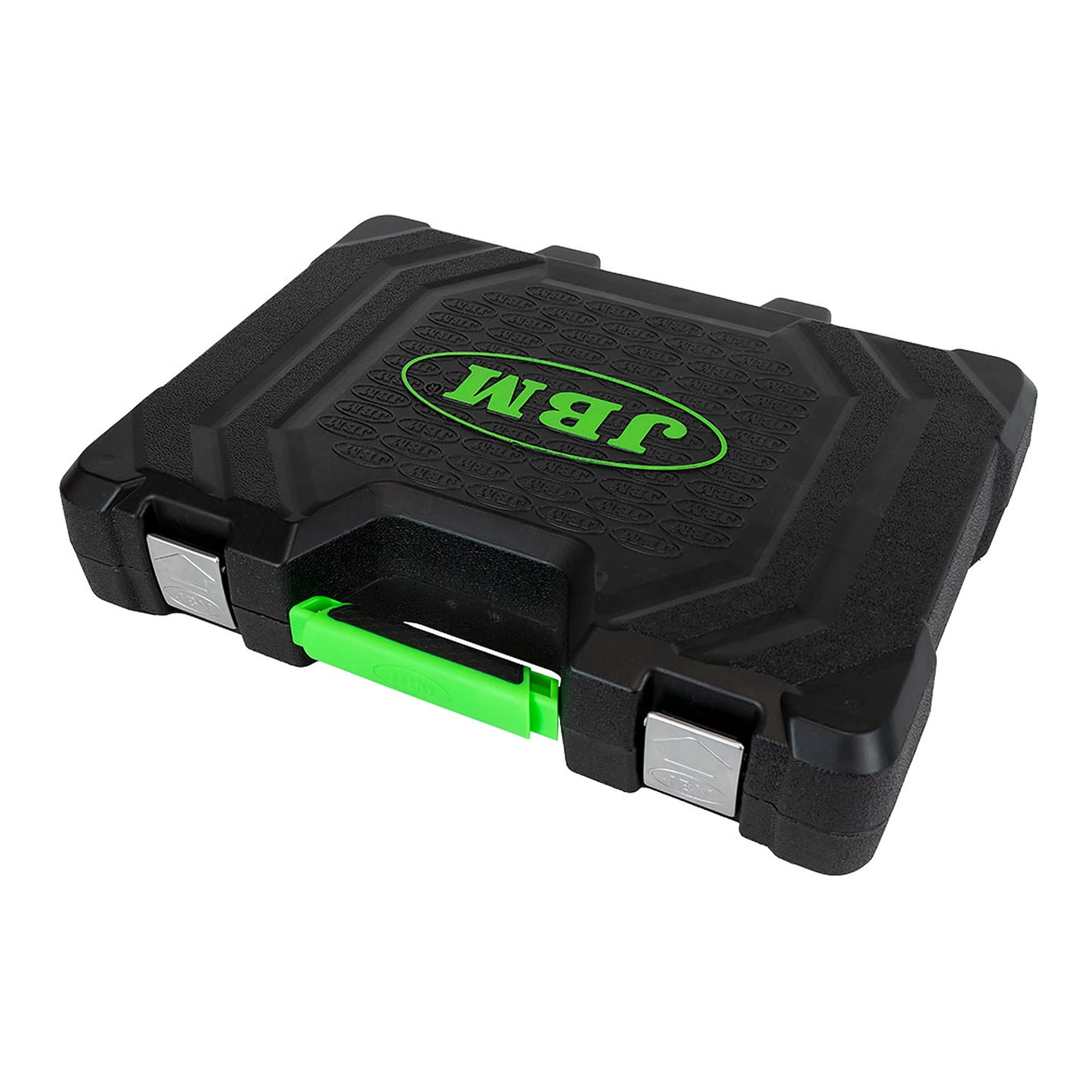 Zamknięta walizka JBM 54034 z uchwytem i zatrzaskami
